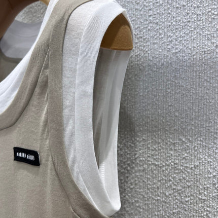 MIUMIU SLEEVELESS TOP 268911