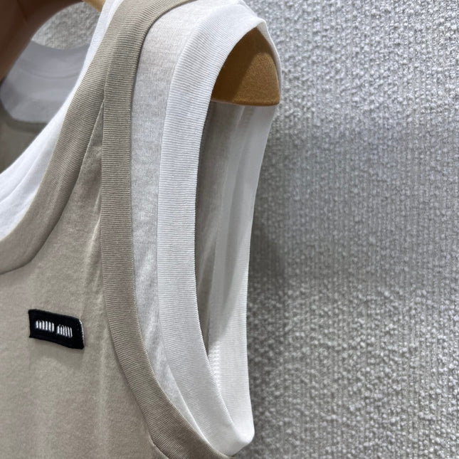 MIUMIU SLEEVELESS TOP 268911