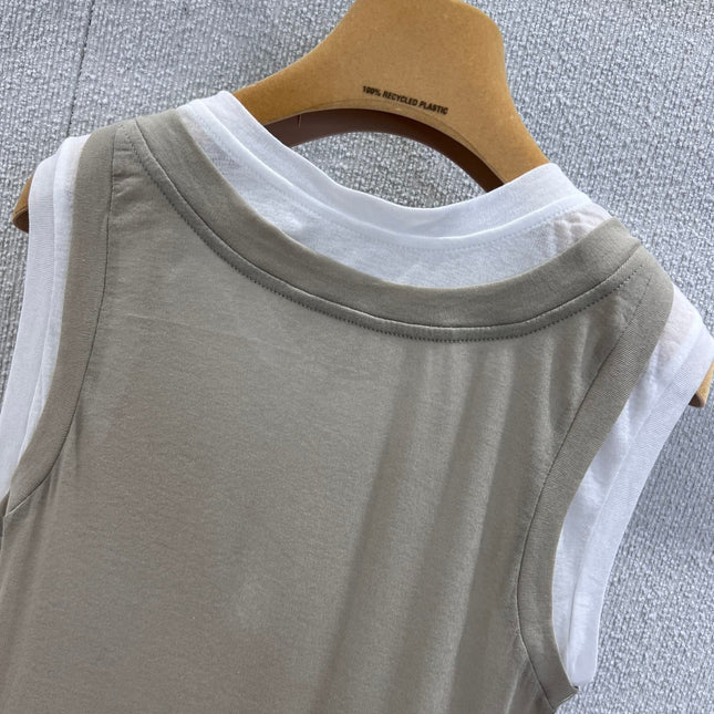 MIUMIU SLEEVELESS TOP 268911