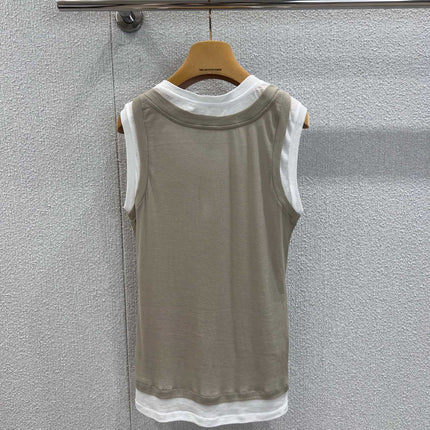 MIUMIU SLEEVELESS TOP 268911