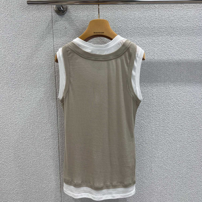 MIUMIU SLEEVELESS TOP 268911