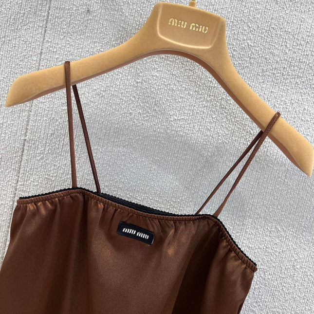 MIUMIU SATIN CAMISOLE 268885