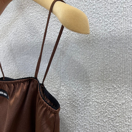 MIUMIU SATIN CAMISOLE 268885