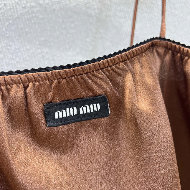 MIUMIU SATIN CAMISOLE 268885