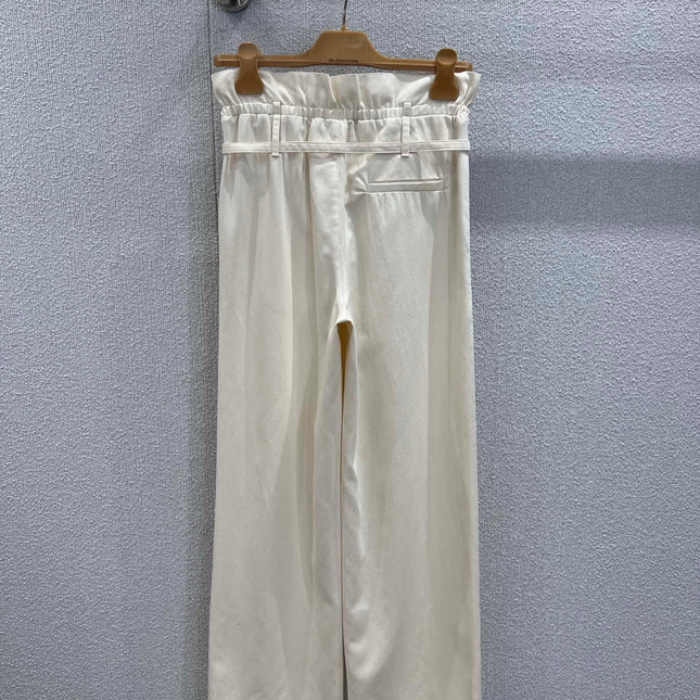 MIUMIU DRAWSTRING TROUSERS STYLE 6