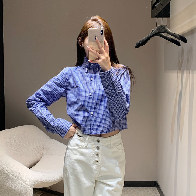 MIUMIU LONG SLEEVE SHIRT STYLE 427