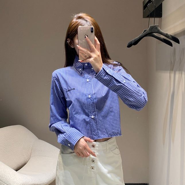 MIUMIU LONG SLEEVE SHIRT STYLE 427