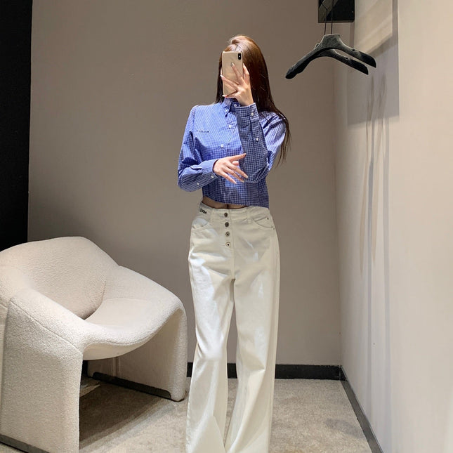 MIUMIU LONG SLEEVE SHIRT STYLE 427