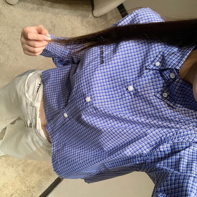MIUMIU LONG SLEEVE SHIRT STYLE 427