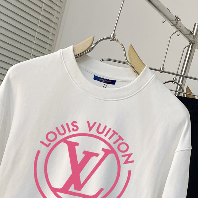 LV SWEATER WHITE COTTON FABRIC 239602