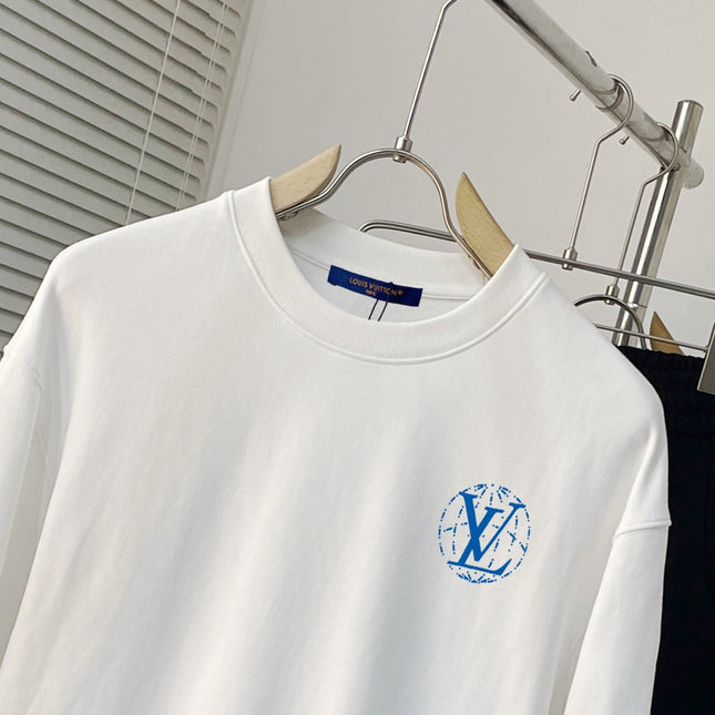 LV SWEATER WHITE COTTON FABRIC 239599