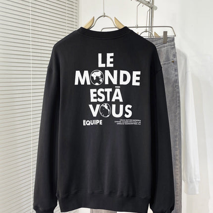 LV SWEATER BLACK COTTON FABRIC 239600