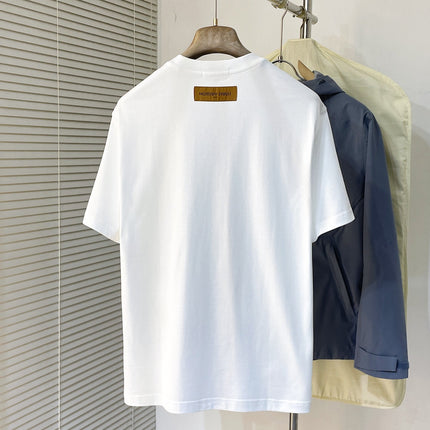 LV T-SHIRT WHITE COTTON 239604