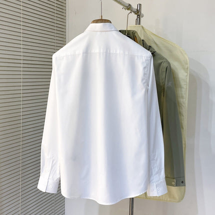 LV SHIRT WHITE COTTON 239608