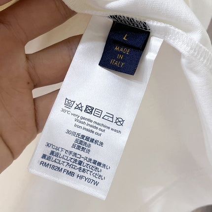 LV T-SHIRT WHITE MIX COLORFUL COTTON 239605