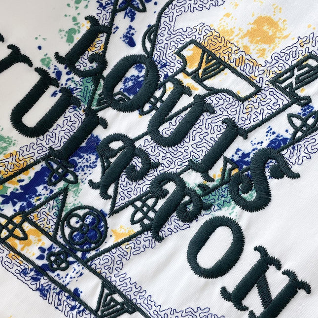 LV T-SHIRT WHITE MIX COLORFUL COTTON 239605