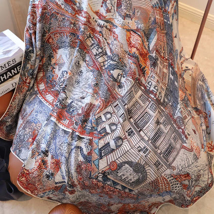 SCARF 140 CM COLORFUL 393126