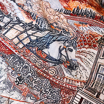 SCARF 140 CM COLORFUL 393126