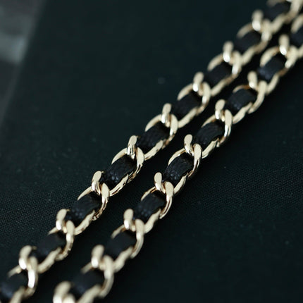CHANEL 25S KELLY IN BLACK LAMBSKIN WITH GOLD HARDWARE