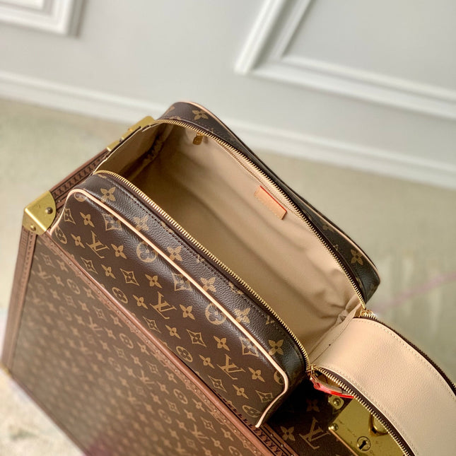 DOPP KIT 28 IN BROWN MONOGRAM CANVAS
