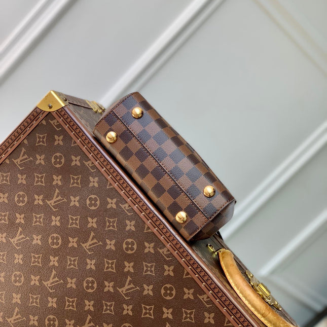 CLUNY BB 20 IN BROWN DAMIER EBENE CANVAS