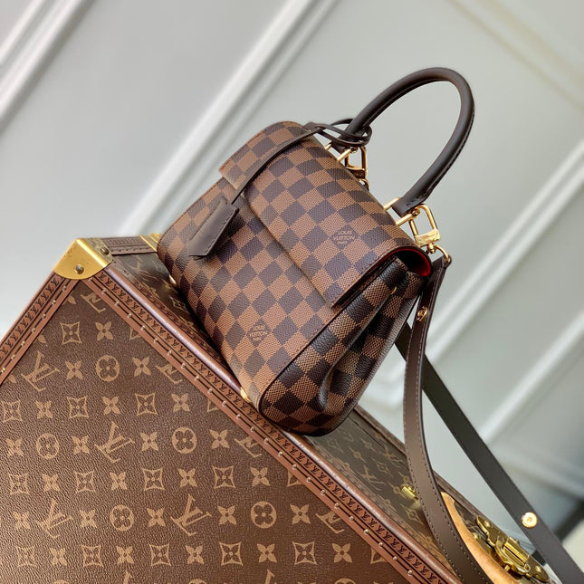 CLUNY BB 20 IN BROWN DAMIER EBENE CANVAS
