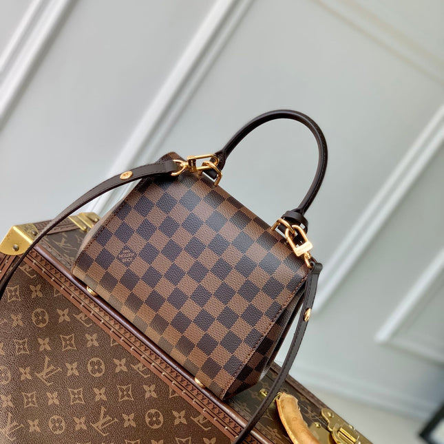 CLUNY BB 20 IN BROWN DAMIER EBENE CANVAS