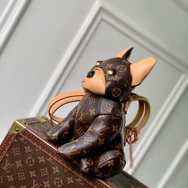 POOCH BAG 28 IN BROWN MONOGRAM CANVAS