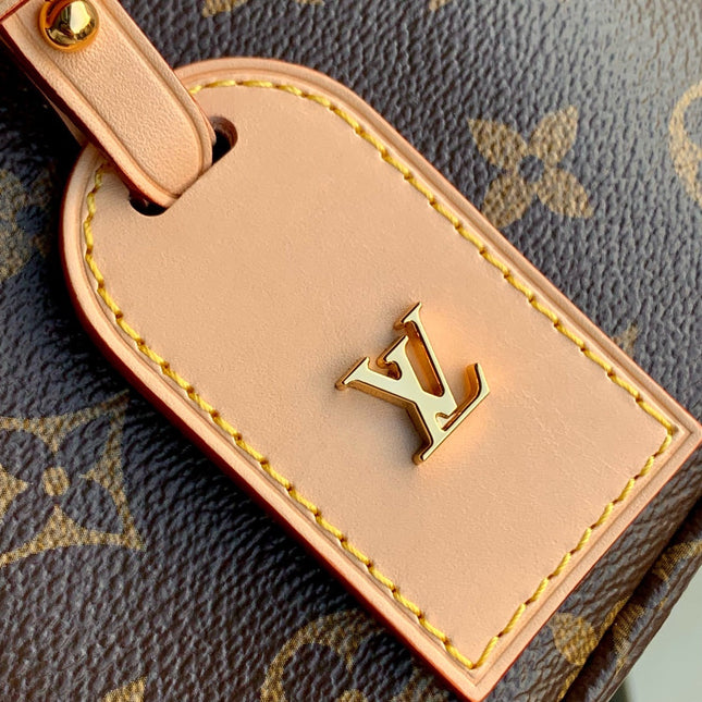 HIGH RISE FANNY PACK 38 IN BROWN MONOGRAM CANVAS