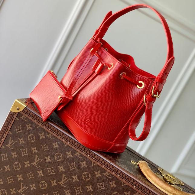 NOÉ BB 20 IN RED EPI LEATHER