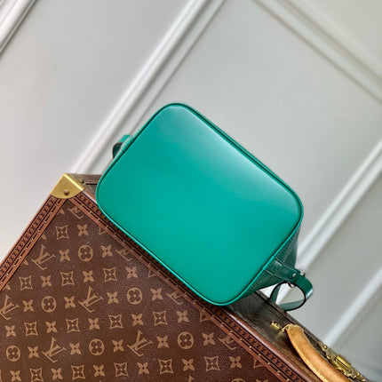 NOÉ BB 20 IN GREEN EPI LEATHER