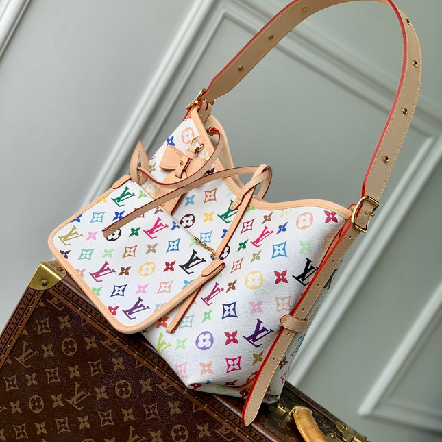 CARRYALL PM 29 IN MULTICOLOR MONOGRAM CANVAS
