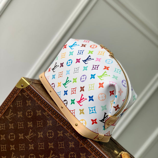 COSMETIC POUCH GM 27 IN MULTICOLOR MONOGRAM CANVAS