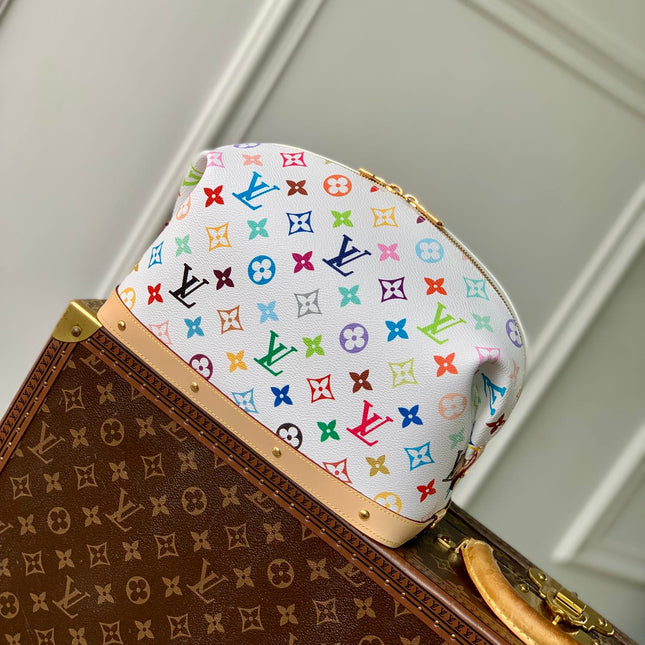 COSMETIC POUCH GM 27 IN MULTICOLOR MONOGRAM CANVAS