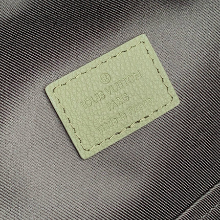 DISCOVERY PM BACKPACK 38 IN OLIVE GREEN MONOGRAM LAMBSKIN