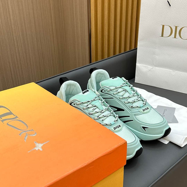 B44 BLADE SNEAKER AQUAMARINE BLUE TECHNICAL MESH AND TECHNICAL FABRIC