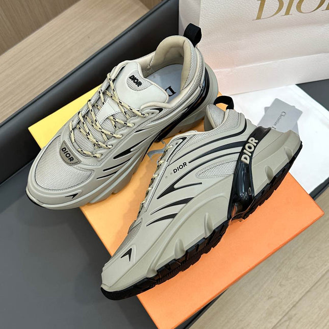 B44 BLADE SNEAKER PASTEL GRAY TECHNICAL MESH AND TECHNICAL FABRIC