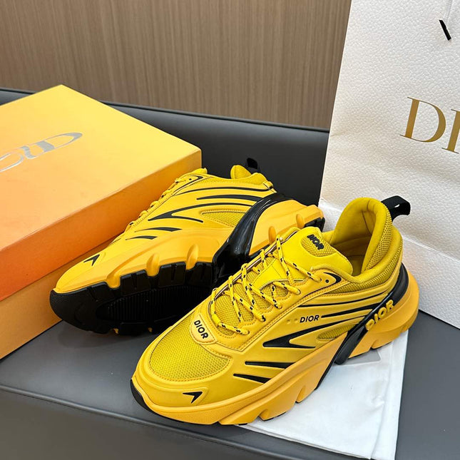 B44 BLADE SNEAKER CLASSIC YELLOW TECHNICAL MESH AND TECHNICAL FABRIC