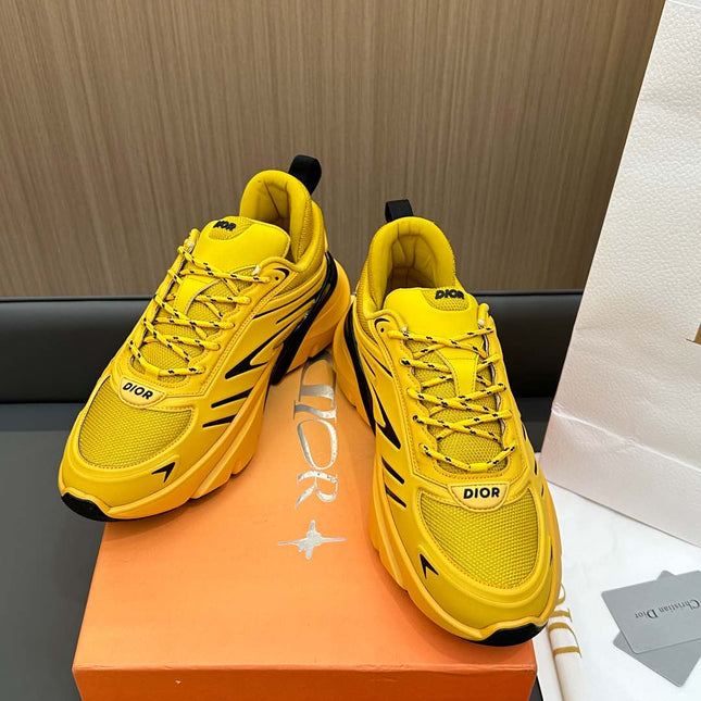 B44 BLADE SNEAKER CLASSIC YELLOW TECHNICAL MESH AND TECHNICAL FABRIC