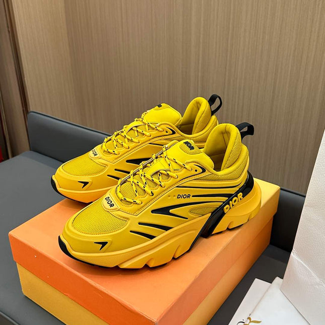 B44 BLADE SNEAKER CLASSIC YELLOW TECHNICAL MESH AND TECHNICAL FABRIC