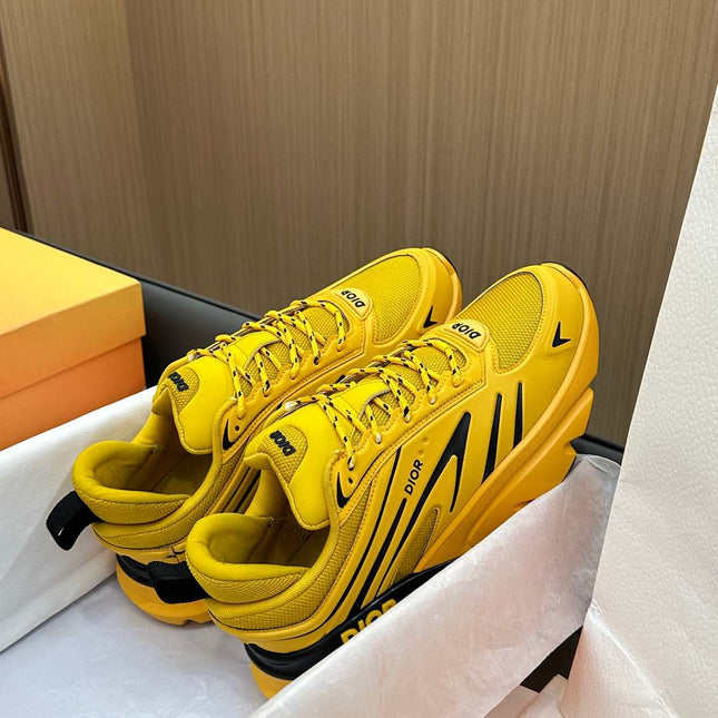 B44 BLADE SNEAKER CLASSIC YELLOW TECHNICAL MESH AND TECHNICAL FABRIC