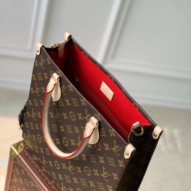 SAC PLAT 30CM MONOGRAM CANVAS