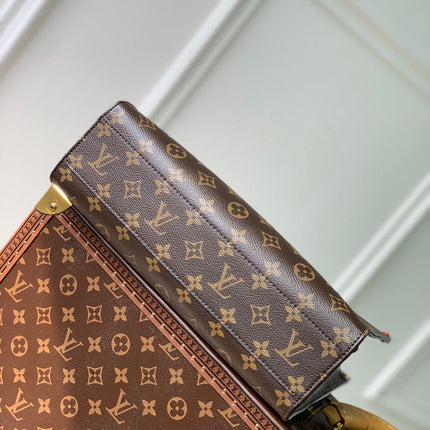 SAC PLAT 30CM MONOGRAM CANVAS