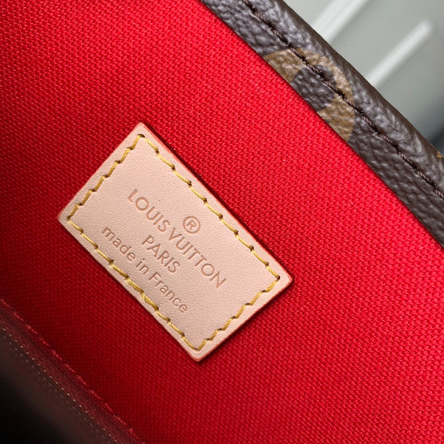 SAC PLAT 30CM MONOGRAM CANVAS