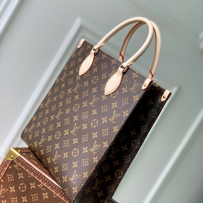 SAC PLAT 30CM MONOGRAM CANVAS