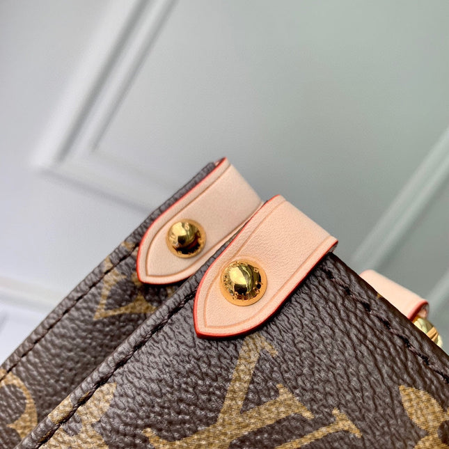 SAC PLAT 30CM MONOGRAM CANVAS