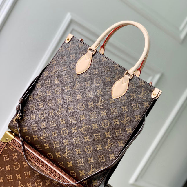 SAC PLAT 30CM MONOGRAM CANVAS