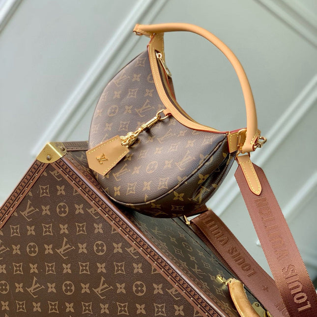 LOOPING BAG 28 IN BROWN MONOGRAM CANVAS