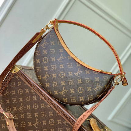 LOOPING BAG 28 IN BROWN MONOGRAM CANVAS