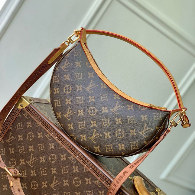 LOOPING BAG 28 IN BROWN MONOGRAM CANVAS